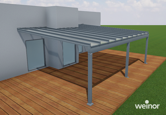 3D Planer für Ihr Terrassendach