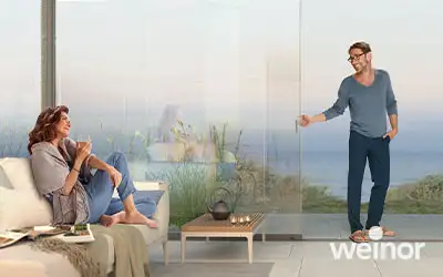 Ganzglaselemente w17easy für ihre Glasoase® von weinor